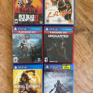 PS4 Game Bundle – 6 Popular Titles
